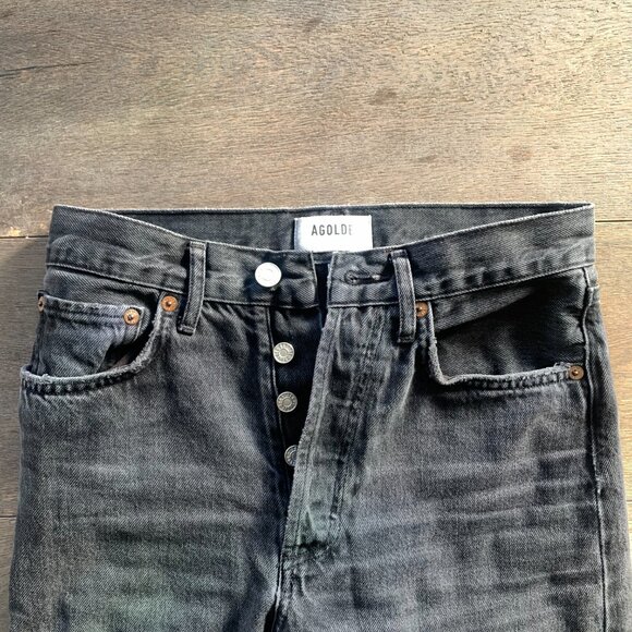 Agolde 90's Pinch Waist High Rise Straight - Picture 2 of 5